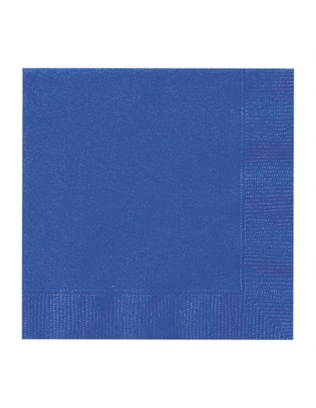 Blu Cobalto - Tovaglioli di carta 33x33 cm