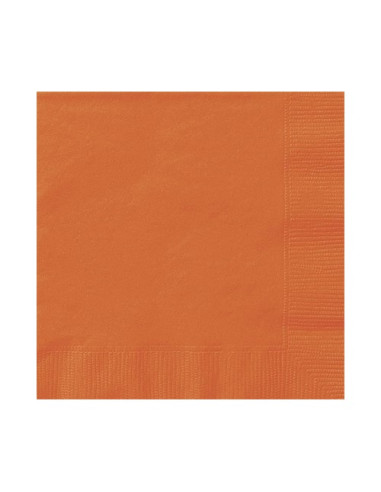 Arancione - Tovaglioli di carta da buffet 25x25 cm