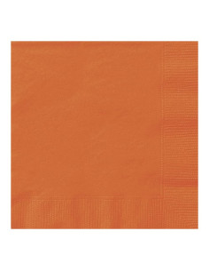Arancione Tovaglioli di carta 33x33 cm