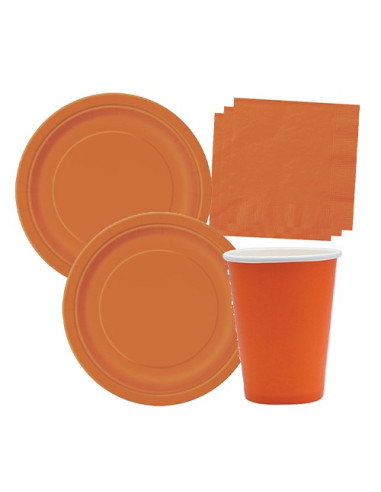 Arancione - Set festa Super risparmio
