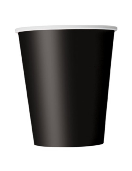 Nero - Bicchieri di carta 266 ml