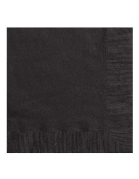 Nero - Tovaglioli di carta 33x33 cm