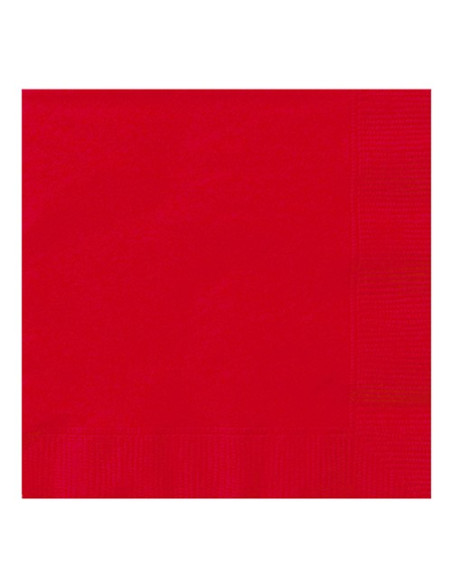 Rosso Tovaglioli di carta 33x33 cm