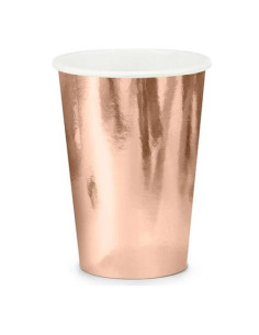 Rose Gold Bicchieri di carta 355 ml
