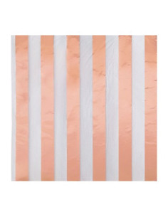 Rose Gold Tovaglioli di carta 33x33 cm