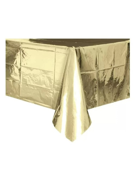 Oro - Tovaglia di plastica 137x274 cm