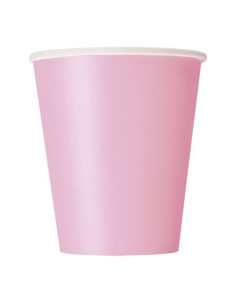 Rosa pastello Bicchieri di carta 266 ml ECO