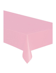 Rosa pastello Tovaglia di plastica 137x274 cm
