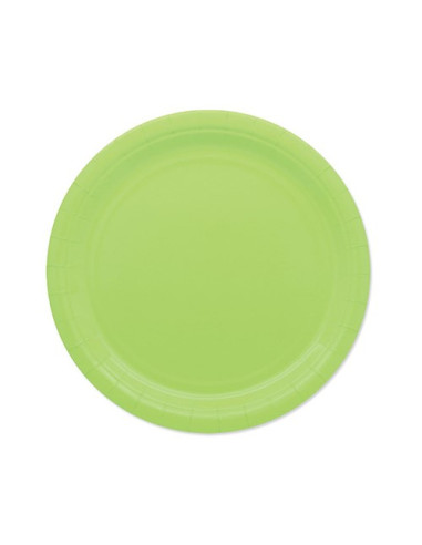 Verde Lime Piatti di carta da dessert 20 cm