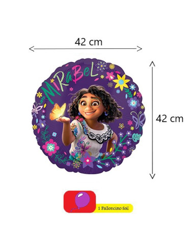 Encanto Palloncino foil Standard 17"- 42 cm