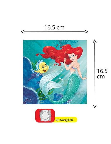 Ariel - Tovaglioli di carta 33x33 cm