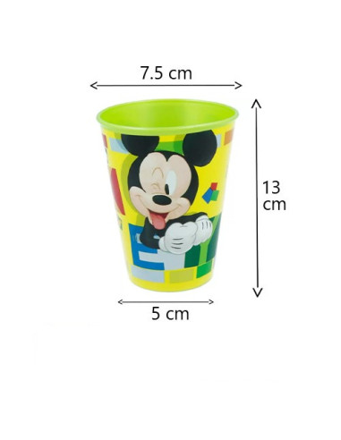 Mickey Mouse - Bicchiere in polipropilene 260 ml