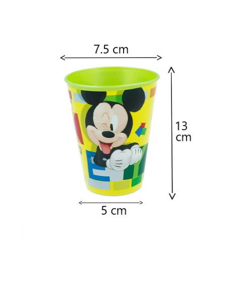 Mickey Mouse - Bicchiere in polipropilene 260 ml