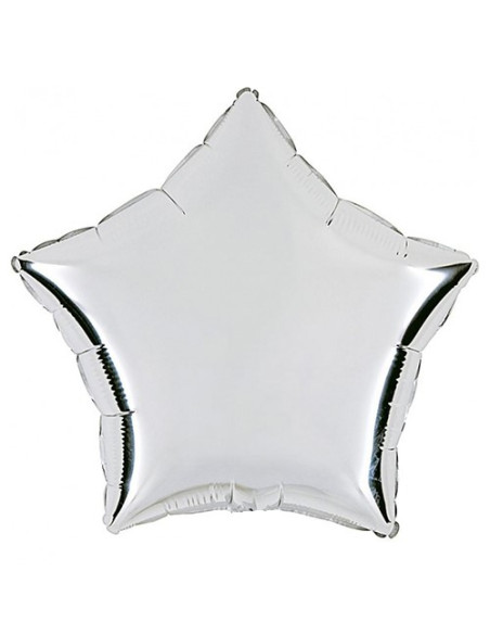 Argento Palloncino foil Standard 17"- 42 cm