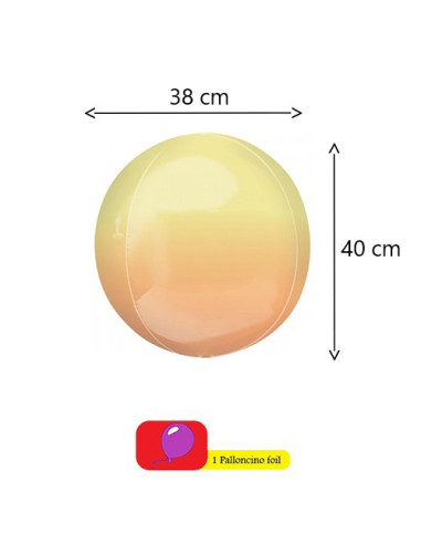 Giallo Palloncino foil Orbz