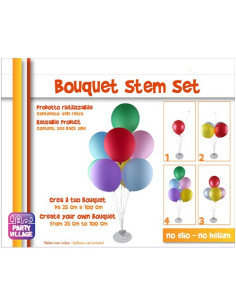 Bouquet Stem Set di supporto per palloncini