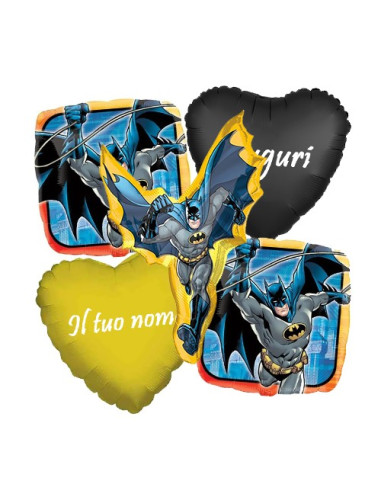 Batman Bouquet di palloncini personalizzabili