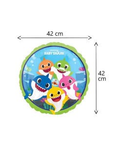 Baby Shark Bouquet di palloncini personalizzabili 2