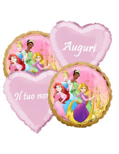 Princess Dreaming Bouquet di palloncini personalizzabili