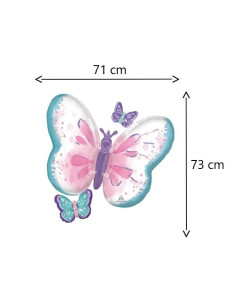 Farfalle Butterfly Bouquet di palloncini personalizzabili 2