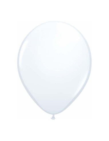 Bianco Palloncini in lattice professionali 50 pz