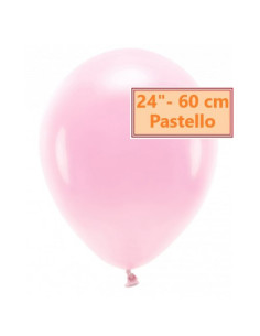 Rosa Pastello Palloncini in lattice professionali 50 pz 2