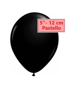 Nero Palloncini in lattice professionali 50 pz 2