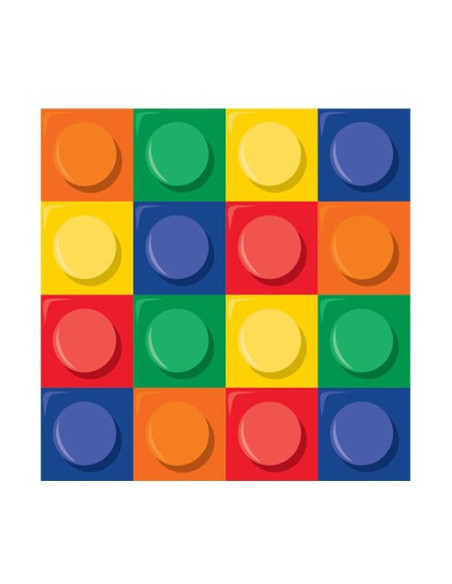Block Party Tovaglioli di carta 33x33 cm