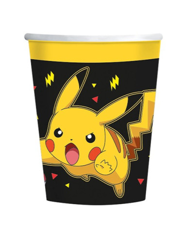 Pokemon - Bicchieri di carta 250 ml ECO