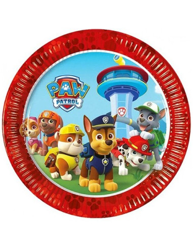Paw Patrol Piatti di carta 23 cm