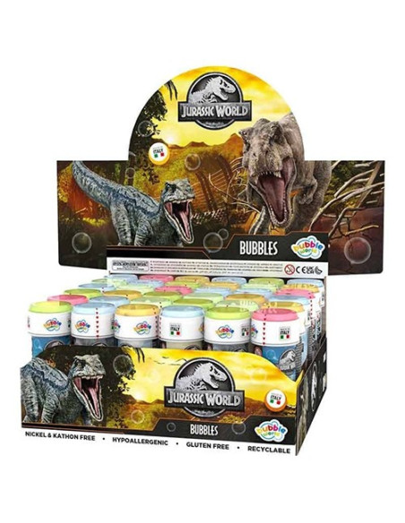 Jurassic Dinosaur Bolle di sapone 60 ml