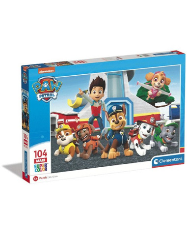Paw Patrol Puzzle per bambini 104 pezzi Super...
