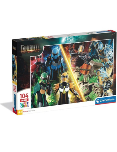 Gormiti Puzzle per bambini 104 pezzi Super Color