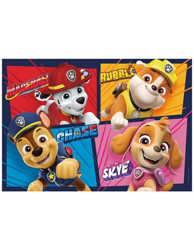 Paw Patrol Puzzle per bambini 24 pezzi Super Color
