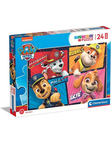 Paw Patrol Puzzle per bambini 24 pezzi Super Color
