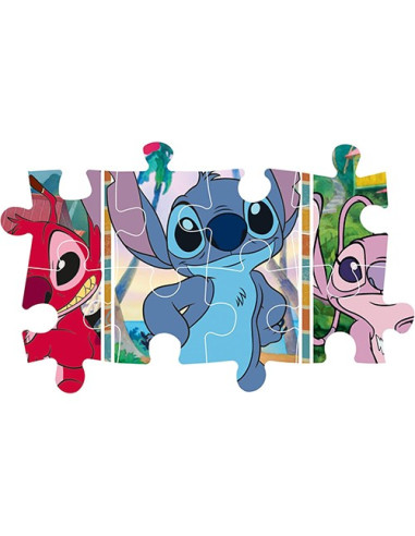 Stitch Puzzle per bambini 24 pezzi Super Color