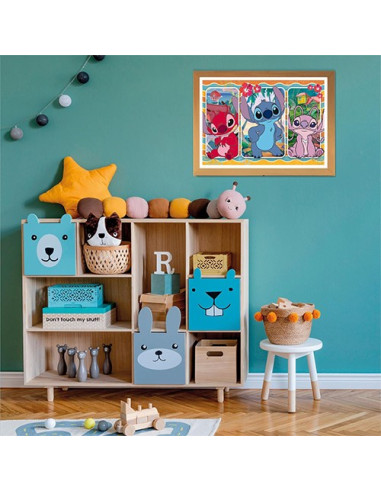 Stitch Puzzle per bambini 24 pezzi Super Color