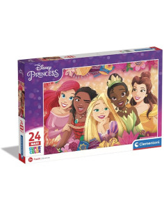 Princess Puzzle per bambini 24 pezzi Super Color