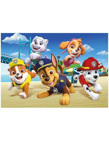 Paw Patrol Puzzle per bambini 60 pezzi Super Color