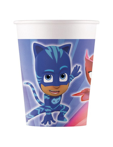 Super Pigiamini PJ Masks Bicchieri di carta 200...