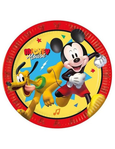 Mickey Playful - Piatti di carta 23 cm