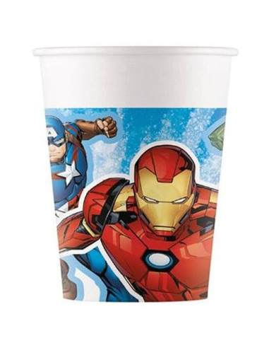 Avengers Bicchieri di carta 200 ml ECO