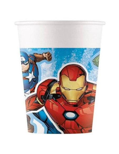 Avengers Bicchieri di carta 200 ml ECO