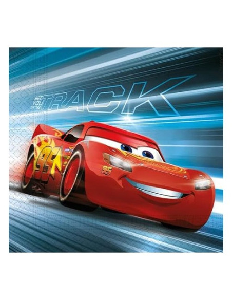 Cars 3 - Tovaglioli di carta 33x33 cm