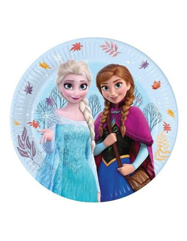 Frozen II - Piatti di carta 23 cm