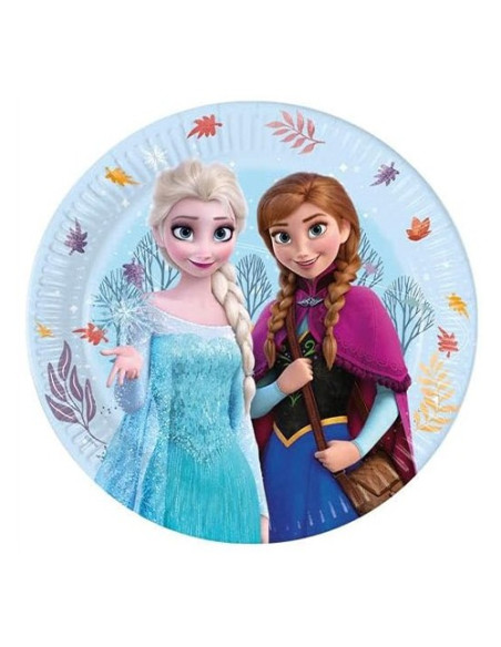 Frozen II - Piatti di carta 23 cm