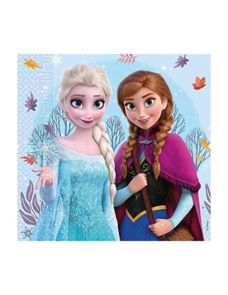 Frozen II - Tovaglioli di carta 33x33 cm