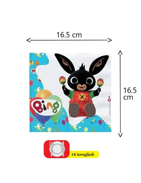Bing - Tovaglioli di carta 33x33 cm