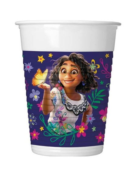 Encanto Bicchieri di plastica 200 ml ECO