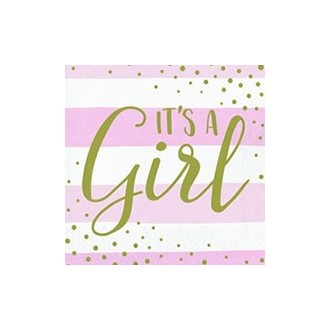 Girl Pink & Gold Celebration